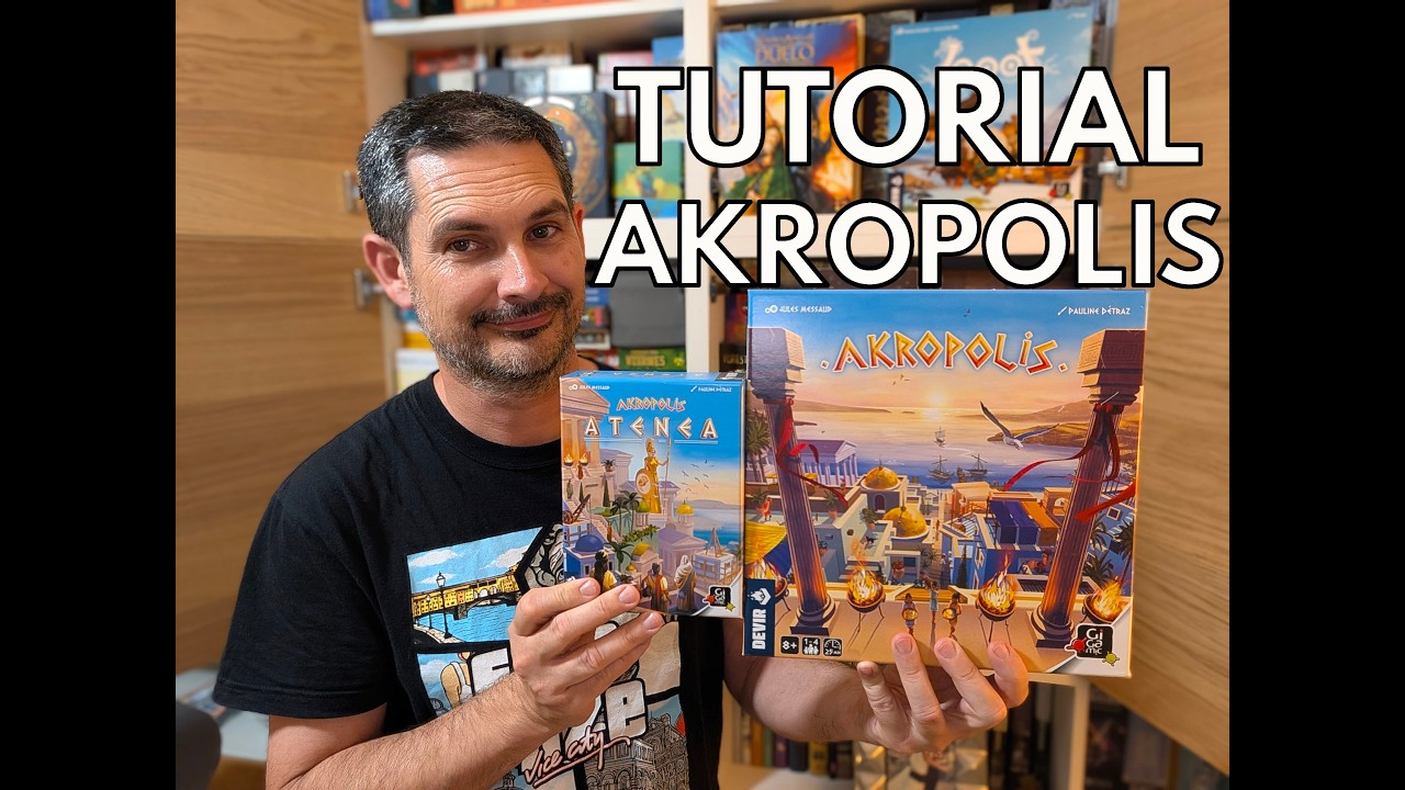 AKROPOLIS de Devir (TUTORIAL I RESSENYA) EN CATALÀ. DEVIRNEXT#2