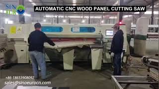 Full Automatic CNC Wood Panel Cutting Saw with Optimization Function