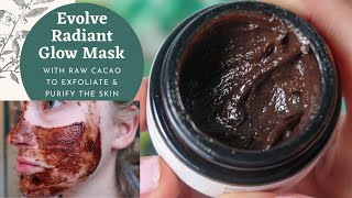 EVOLVE RADIANT GLOW MASK | REVIEW & DEMO | IS IT GOOD FOR ACNE-PRONE SKIN?