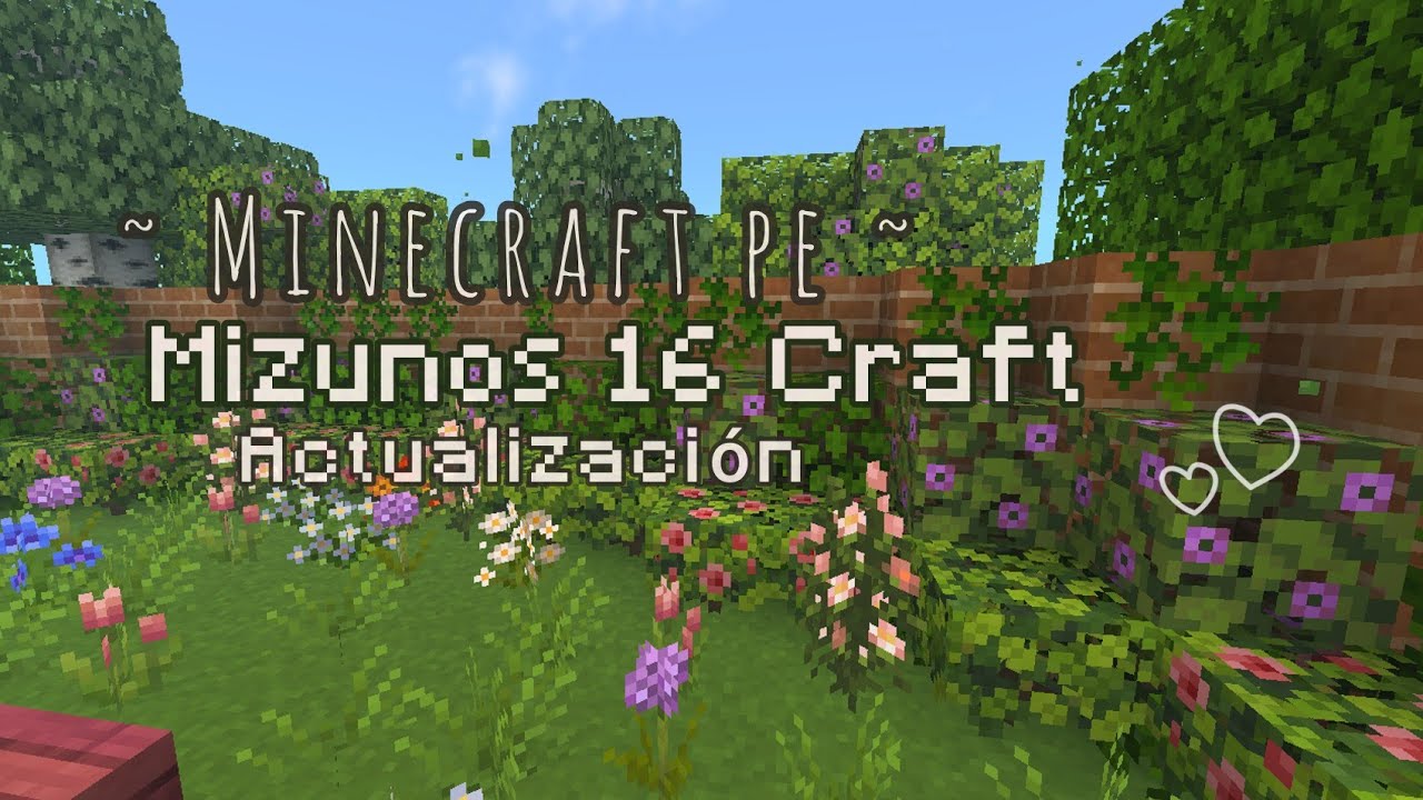 Mizunos Craft Actualizado Mcpe Texture Pack YouTube