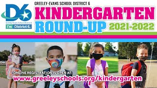 Kindergarten Round-Up 2021-2022 English Version