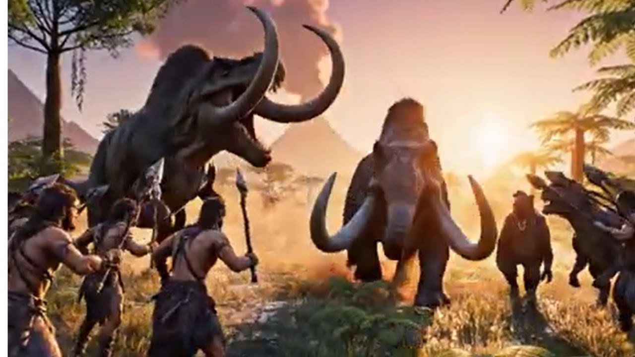 A time forgotten life when humans walked among dinosaurs