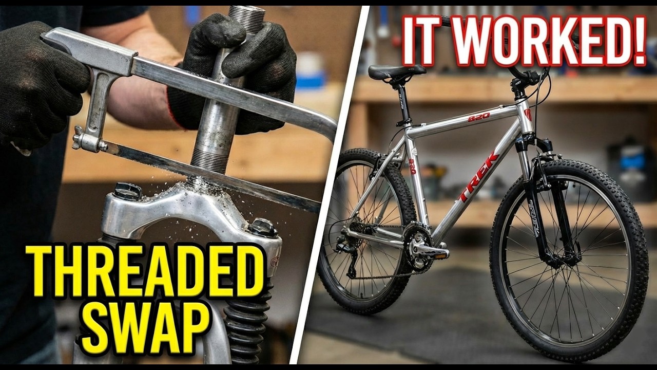 Fork Thread How to Install a 1 1/8
