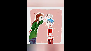 Поцелуй под омелой Сал?😏💙🖤