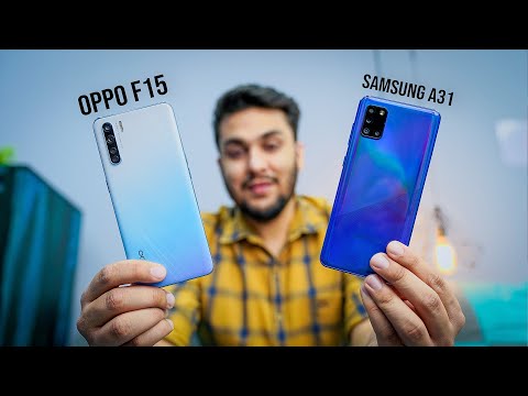 Best Offline Market Phone    Samsung Galaxy A31 VS OPPO F15