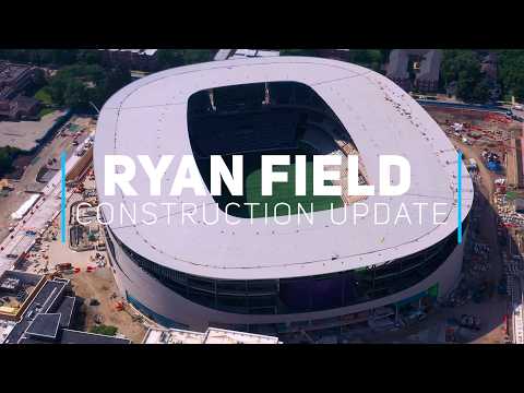 Ryan Field - Northwestern University Mega Project near completion - July 2026 Construction Update