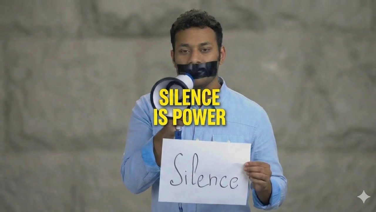 Silence is loud