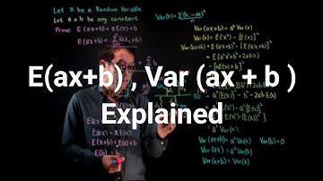 Expected Value and Variance of Discrete Random Variables