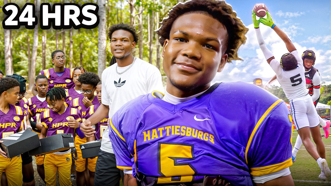 24 часа с лучшим принимающим игроком страны (Тристен Киз)