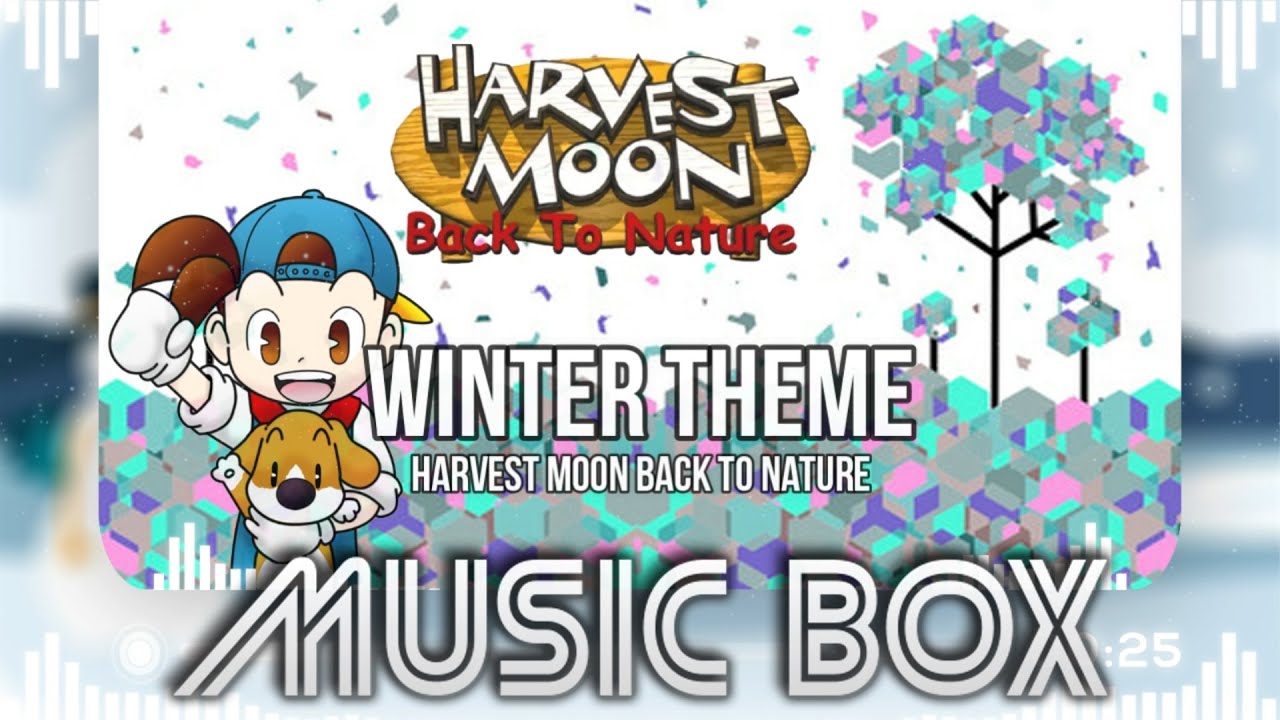 [Music Box] Winter Theme Harvest Moon Back To Nature YouTube