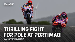 The exciting last 5 minutes of MotoGP™ Q2! 💨 | 2024 #PortugueseGP