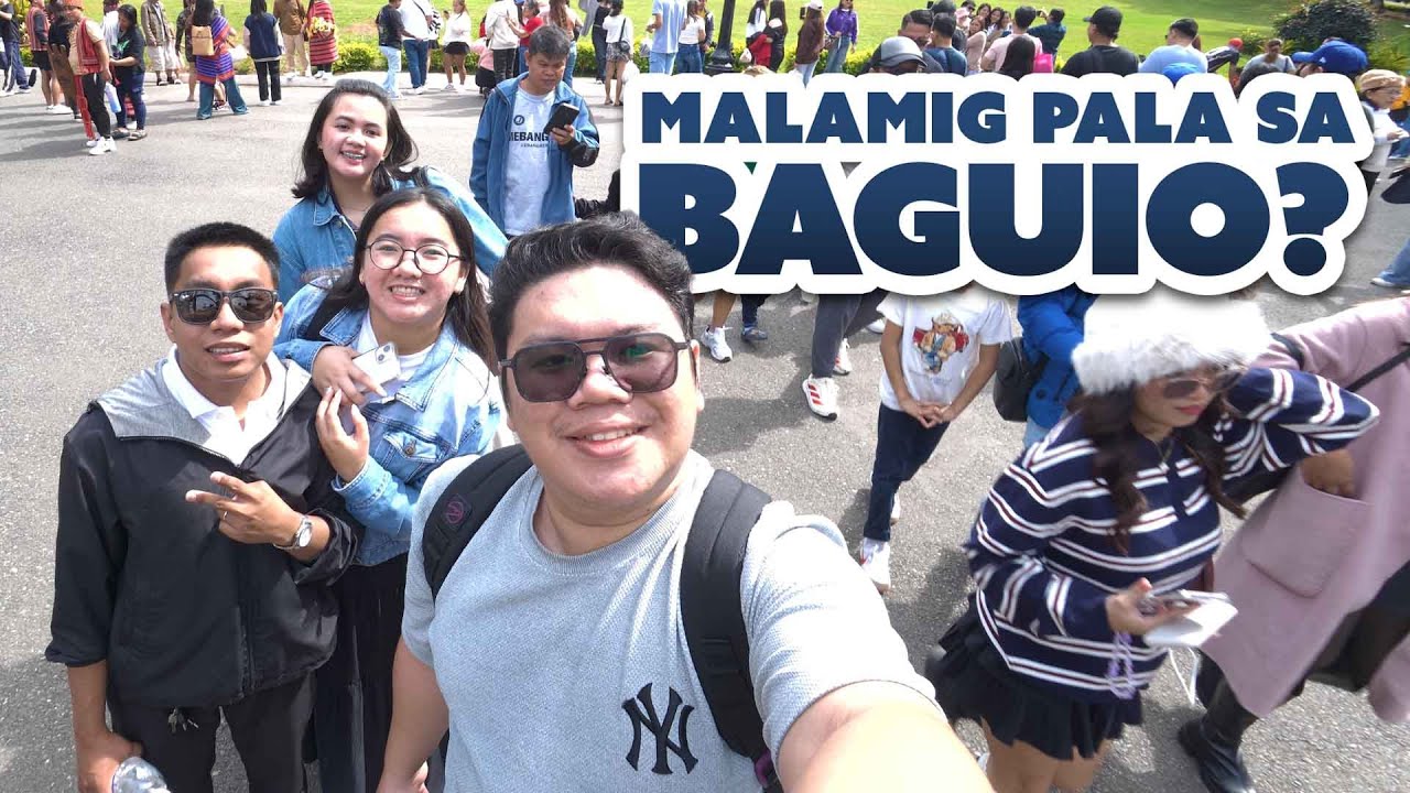 Baguio Raw Vlog - Malamig pala dito