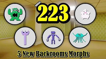 Update 223 | How to get ALL 5 NEW BACKROOMS MORPHS !   [ Roblox ]