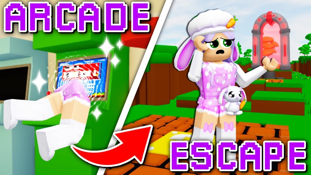ESCAPE The EVIL ARCADE Obby! (Roblox)