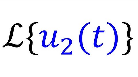 Laplace transform of jumps
