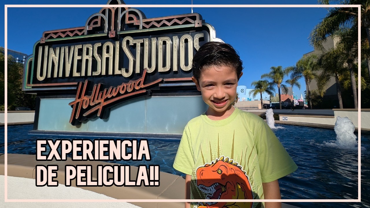 ¡Visité los Universal Studios y Super Mario World en Hollywood!