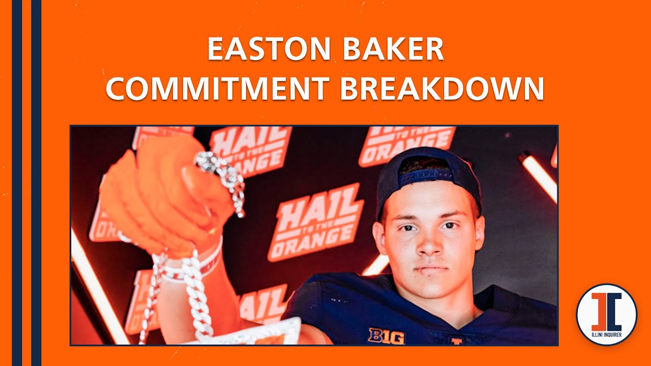Three-star 2024 LB Easton Baker commits to Illinois Football! | Illini ...