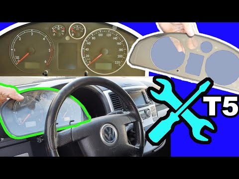 Tutorial: Speedometer: vw T5 disassembly