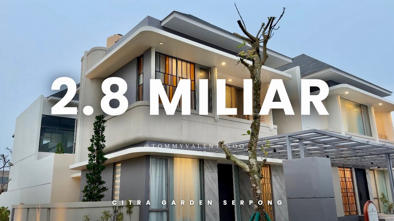 LACOVIA Fontis Lakevilla Citra Garden Serpong 8x15 - hunian premium fasilitas danau mulai Rp 2.8M