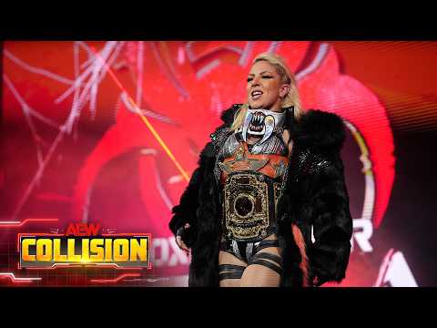 Thekla \u0026 Hikaru Shida vs Willow Nightingale \u0026 Maya World MATCH HIGHLIGHTS | AEW Collision, 7/25/26