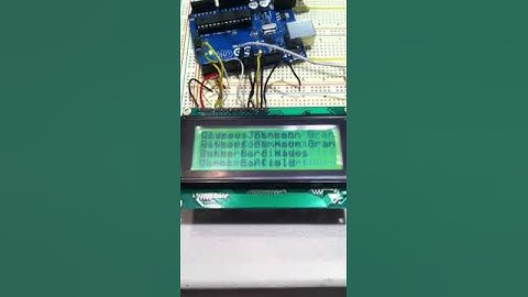 LCD scroll