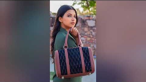 Travel With Our Ikat GreRe Handbag