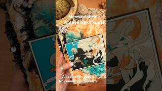 Junk Journal Mermaid themed vintage-with only authentic ephemera #vintage #artjournal #junkjournal