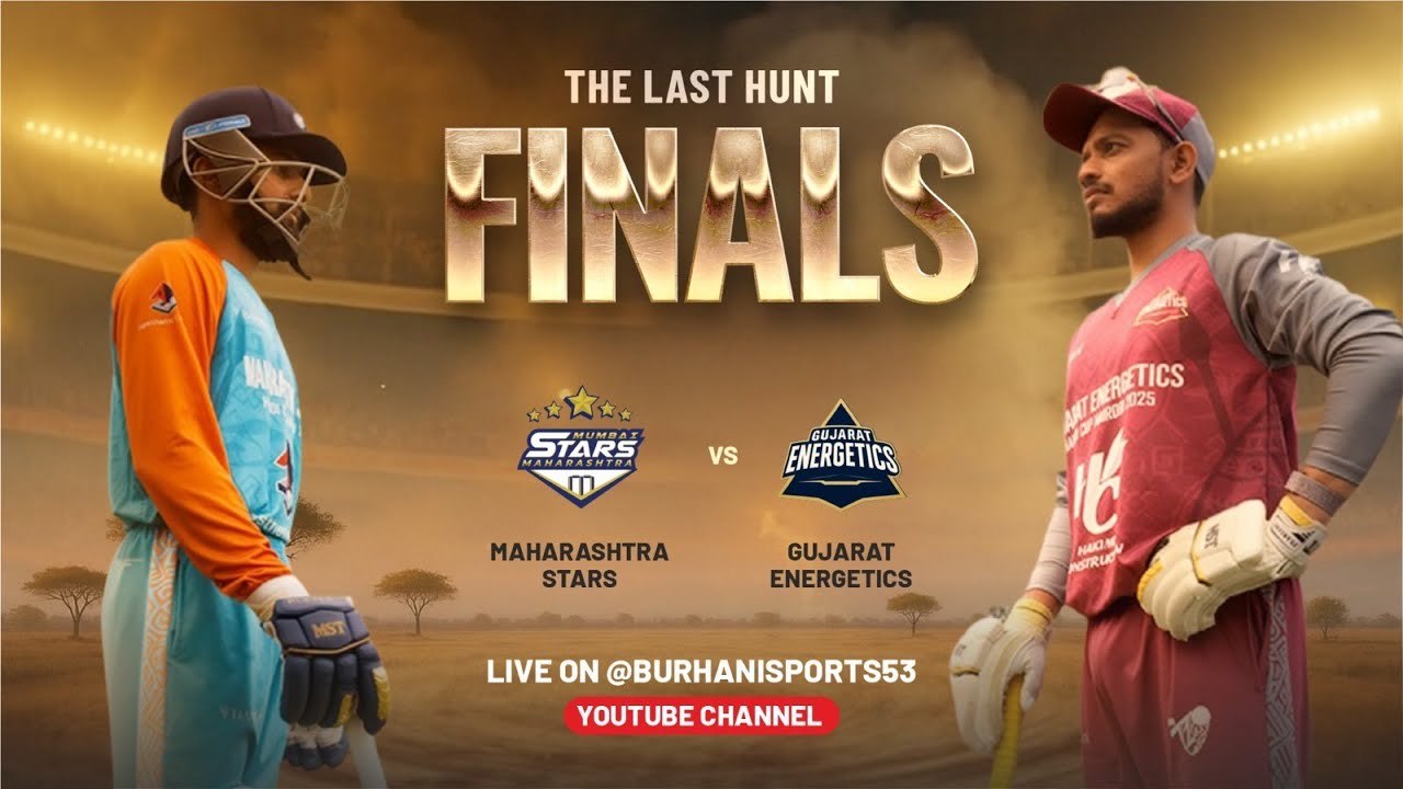 SBT10 Season 7 - Hamidi Cup - Finals (Maharashtra Stars vs Gujrat Energetics)