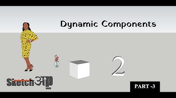 How to make Dynamic Components | On click Sketchup window|