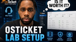 IT Ticketing System (osTicket, Apache & MySQL Workflow)