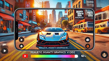 GTA SA Android: Realistic Insanity Graphics V2 Modpack | GTA Trilogy Definitive Edition