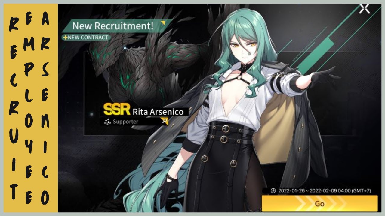 Rita Arsenico Banner | Gacha | Counter Side