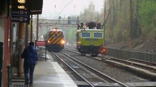 ACS-64 #634 pushing Keystone Train #643 into Paoli