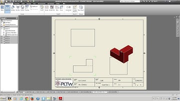 07 idw Selecting Front View and Projected Views