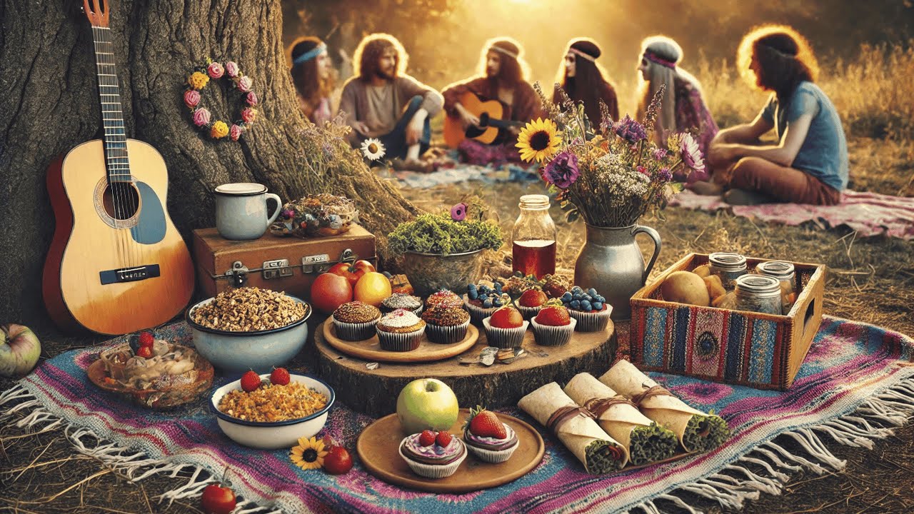 1960s Hippie Foods: What They Ate at Woodstock & Beyond
