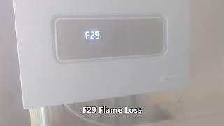 Glowworm Energy F29 Fault code and resetting the boiler