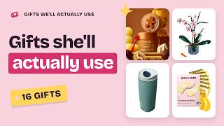 16 Gifts She'll Actually Use (All Under $50) | Gift Ideas for Her