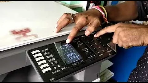 sharp copier print lite and voltage down error H2/H4/ solve 5 minits