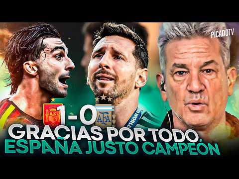 DIEGO DÍAZ REACCIONA a la DERROTA de ARGENTINA y se DESHACE en ELOGIOS con ESPAÑA