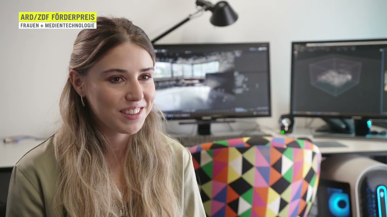 Pauline Leininger, 1. Preis ARD/ZDF Förderpreis »Frauen + Medientechnologie« 2025