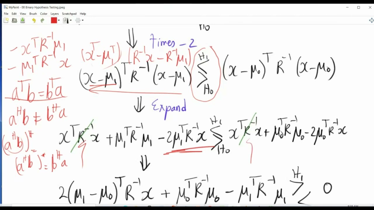 03 Binary Hypothesis Testing - Level Crossing Rate LCR - Brief Introduction to MIMO Channels