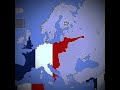 All territories ever occupied by each Europe Countries #shorts #edit #country #history #empire #map