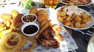 Salou, Spain, the beachfront, town centre, and  tapas for lunch!
