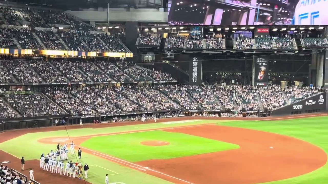 日本ハム レイエス 延長11回裏サヨナラホームラン！！（2024.9.11 日本ハム vs 西武）