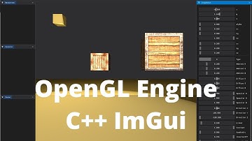 OpenGL C++ ImGui Game Engine Showcase