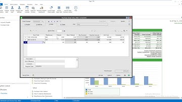 Sage 100 PO Purchase Order Returns