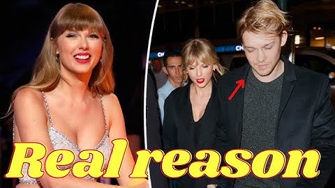 The reason for breaking up with Joe Alwyn is hidden in Taylor Swift