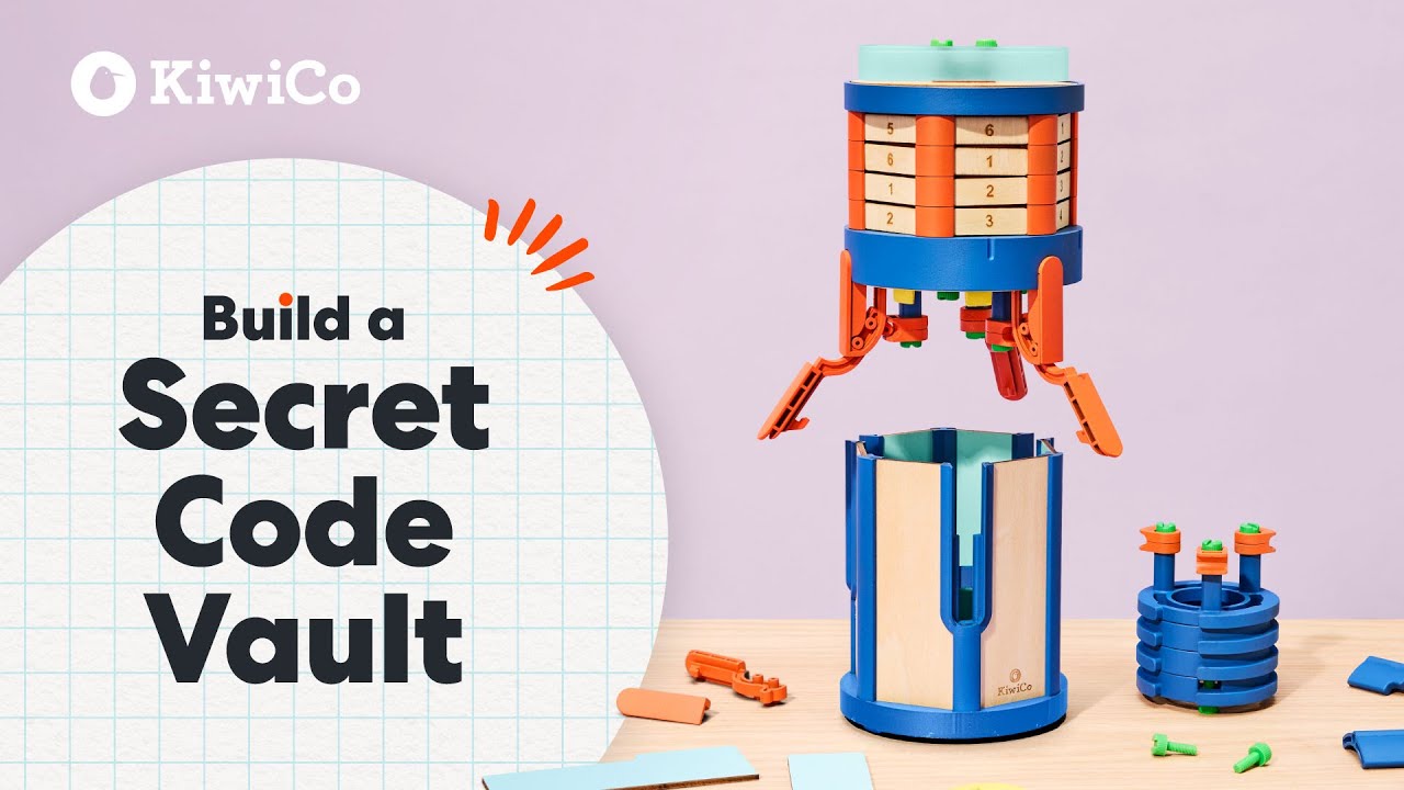 How to Build the Ultimate Secret Code Vault | KiwiCo - YouTube