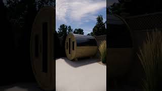 Outdoor Living Design | 3D Backyard Plan #shorts