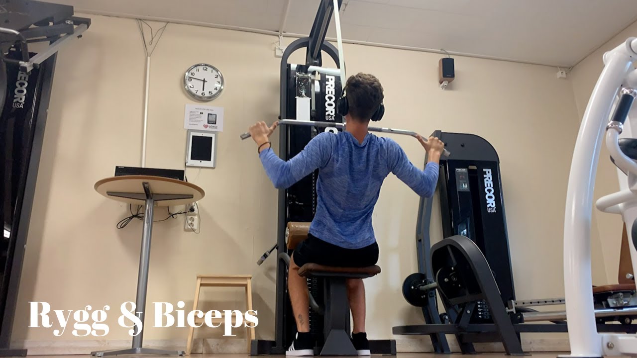 Rygg & biceps träning